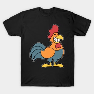 Comic Rooster T-Shirt